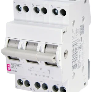 Перемикач ETI SSQ340 1-0-2 40А мережа-генератор