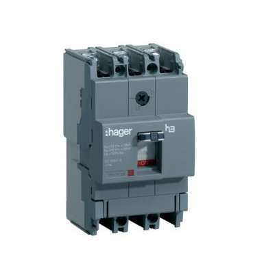 Автоматичний вимикач х160, In=100A, 3п, 18КА, Тфікс./Мфікс. HDA100L