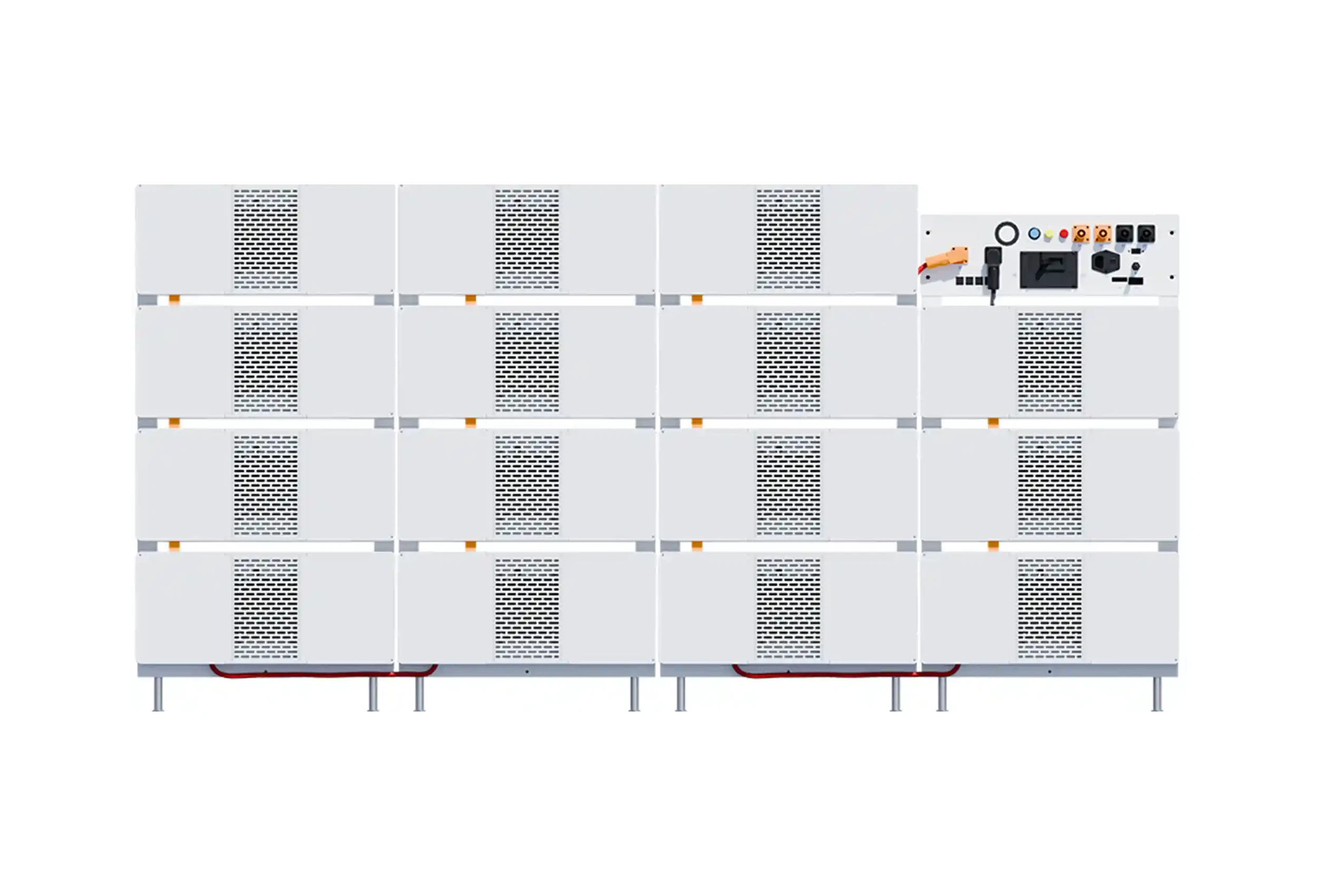 Комплект Deye BOS-B PRO Стійка + БМС + АКБ LiFePO4 HV 51.2V 314Ah 16 kWh – 15 шт = 240 kWh