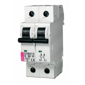 Автоматичний вимикач ETIMAT 10 2p DC 20A (6 kA)